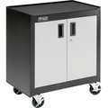 Homak Manufacturing Homak Mobile Cabinet 2 Door With Gliding Shelf GS04002270